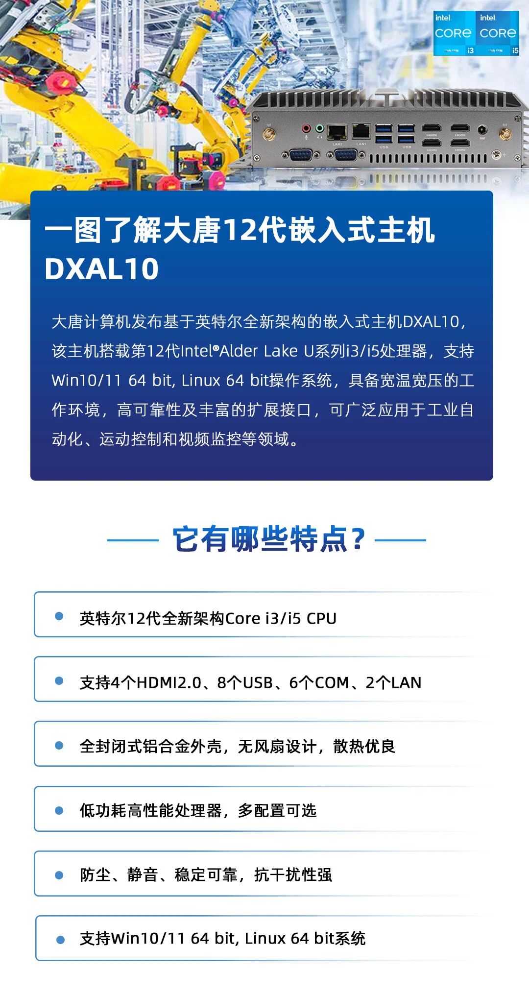 新品 | 开云手机在线官网第12代Alder Lake平台工控机，满足各应用需求